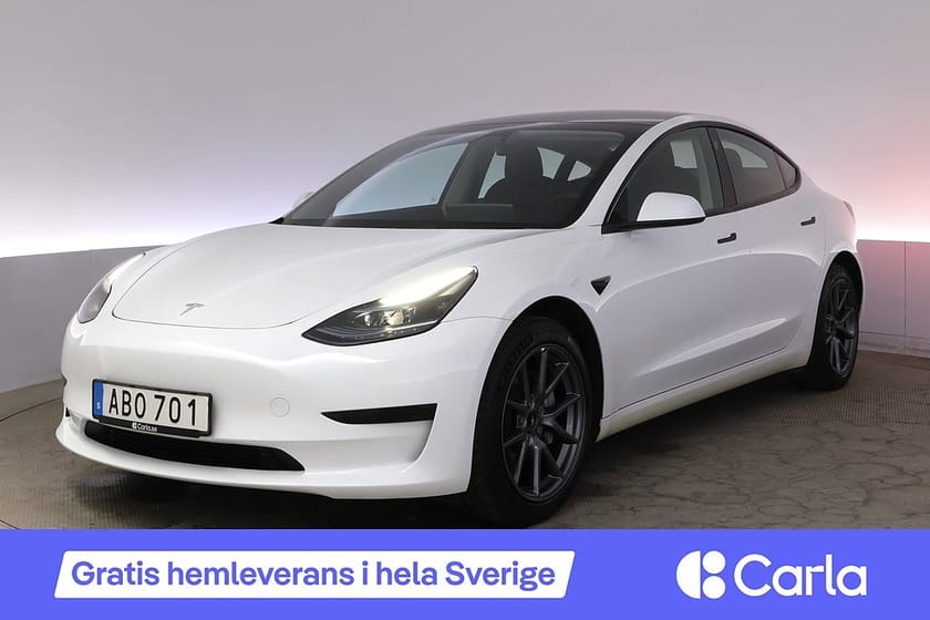 Bild 1 av Tesla Model 3 Standard Range Refresh AP Pano Drag V-hjul