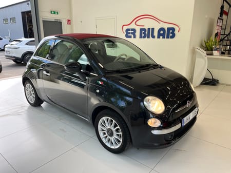 Fiat 500C Fint skick, låga mil, kamrem bytt