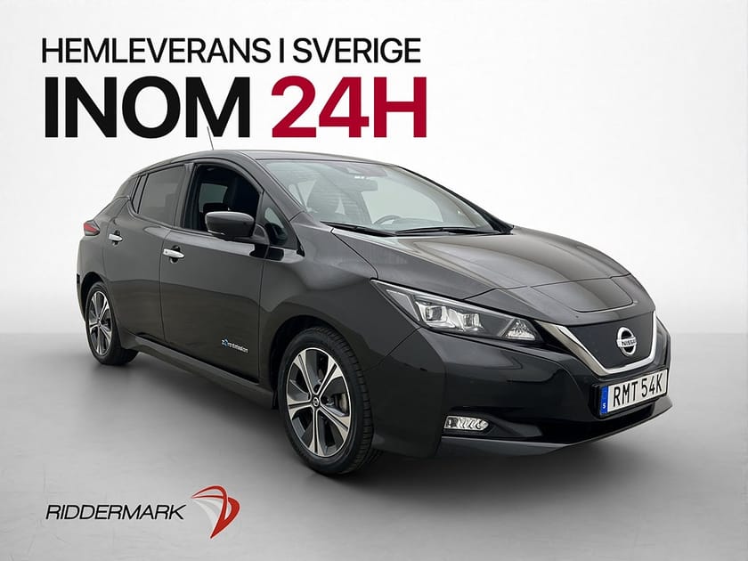 Bild 1 av Nissan Leaf 150hk Tekna BOSE 360° CarPlay Halvskinn Rattvärm