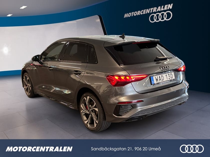 Bild 3 av Audi A3 Sportback 45 TFSI e TFSIE  S LINE 245