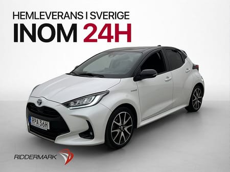 Toyota Yaris Hybrid 116hk Bitone Värmare Kamera Adaptiv-fart