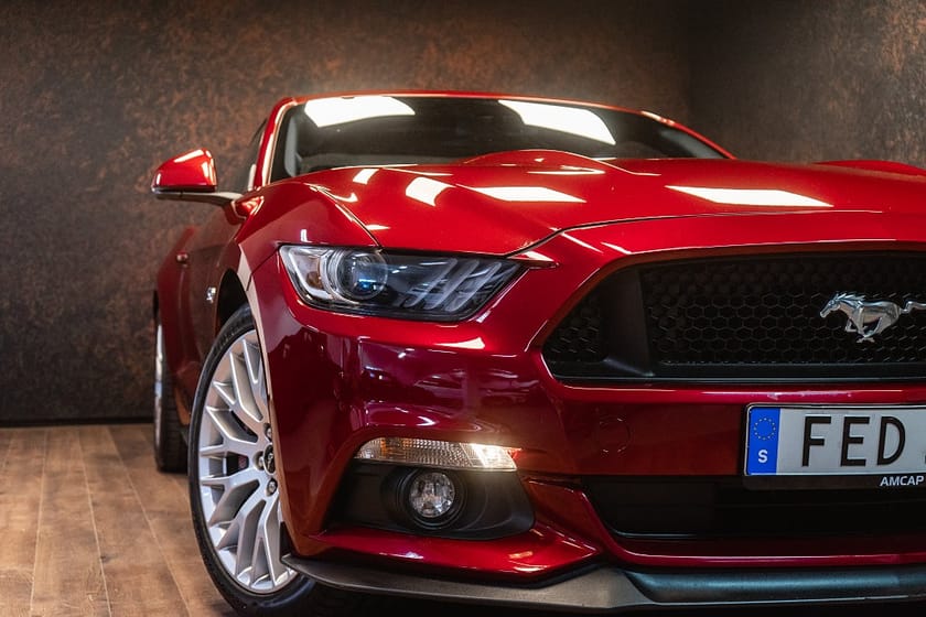 Bild 4 av Ford Mustang GT 5.0 V8 421hk | Sv-såld | Avgas | Brembo | 3166kr/mån