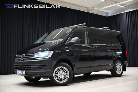 Volkswagen Transporter DSG 150HK Dubbeldörr|Inredd|LED|Drag|Värmare|NyKamrem