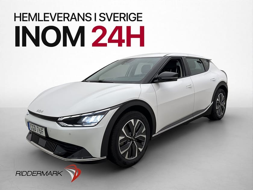 Bild 3 av Kia EV6 77.4 kWh Dragkrok Kamera CarPlay  Rattvärme MOMS