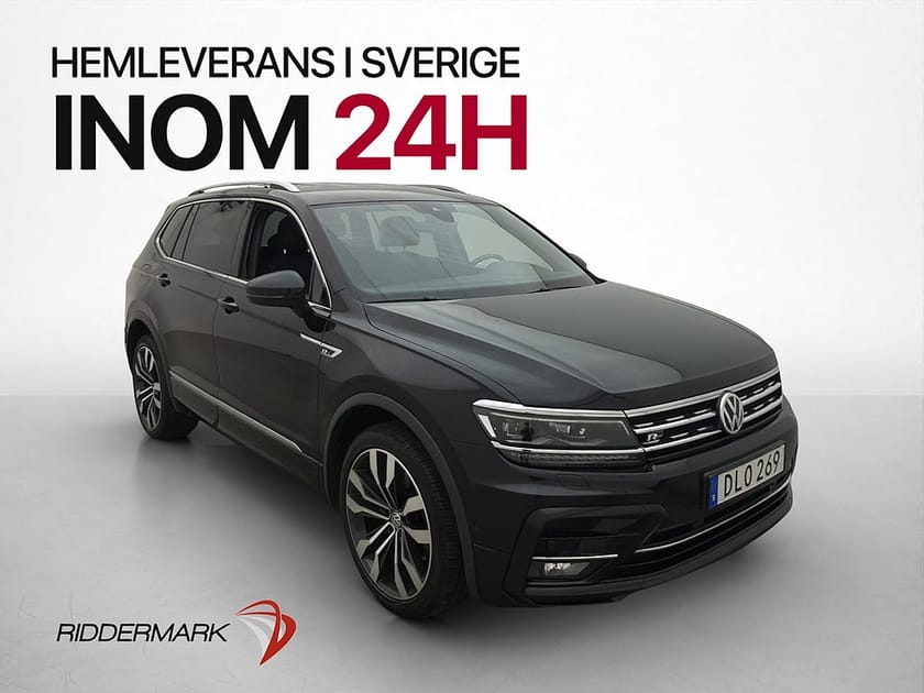 Bild 1 av Volkswagen Tiguan Allspace 7-sätes 7-sits GT R-Line Drag Kamera Värm
