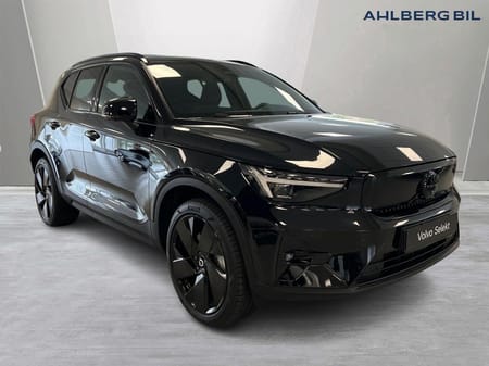 Volvo EX40 Twin Motor Performance UltraBlackSE🟤Halvautomatisk Dragkrok, Parkeringskamera 360, PixelTech, HarmanKardon, Google Maps, Apple Carplay