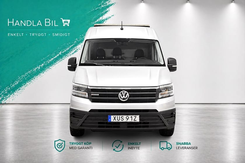 Bild 2 av Volkswagen Crafter 35 2.0 TDI 4Motion L3H2 Aut D-värm B-kam Drag Moms