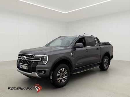 Ford Ranger Dubbelhytt Platinum 240hk e-4WD Värm Drag Skinn Släde Moms