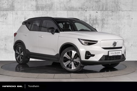 Volvo XC40 Recharge Twin motor Plus 408 hk. Varmepumpe/VOC/Krok/Induktiv lader
