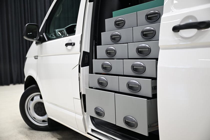 Bild 4 av Volkswagen Transporter 4Motion 204HK L2 Servicebil|Inredning|Dubbeldörr|SeUtr!