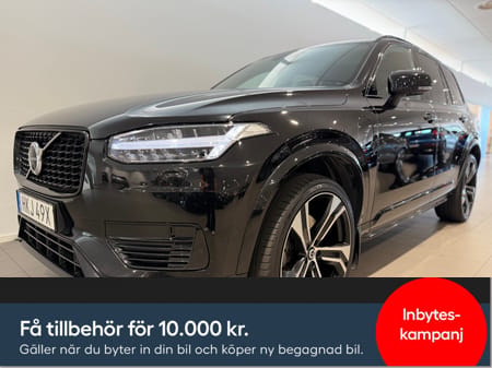 Volvo XC90 7 Säten Recharge T8 R-Des Pro Edt 7-säten / Dragkrok / Elektriskt säte / Panoramatak / 10 000kr tillbehör /