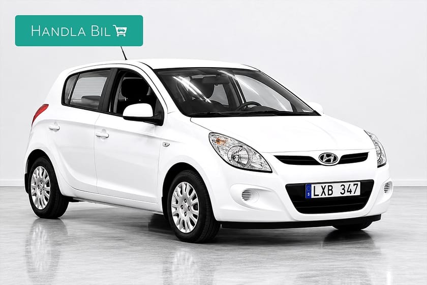Bild 4 av Hyundai i20 5-dörrar 1.2 Select Nybes Lågmilad Nyserv 77hk