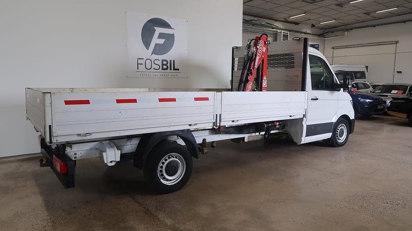 Bild 3 av Volkswagen Crafter Chassi 35 2.0 TDI Kran Nyservad Kamremsbytt Radiostyrd