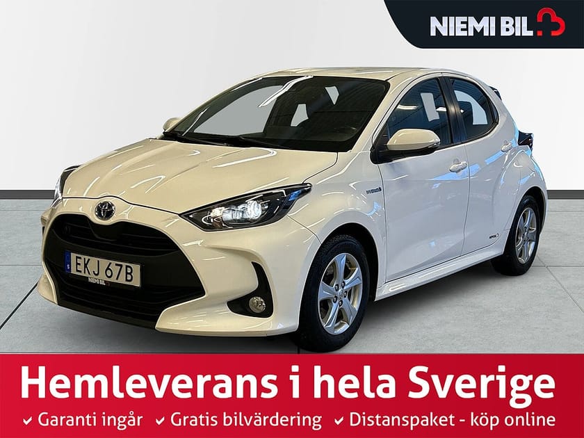 Bild 1 av Toyota Yaris Hybrid CVT Kamera/MoK-Värm/SoV-Däck/Kedja/Låg skatt