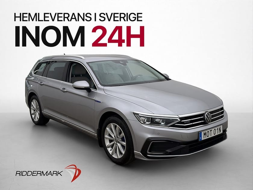 Bild 3 av Volkswagen Passat Sportscombi GTE 218hk Kamera Navi CarPlay Adaptiv-Fart