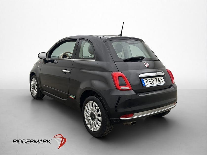 Bild 4 av Fiat 500 1.2 69hk Lounge Panorama Sensorer 0,48l/mil