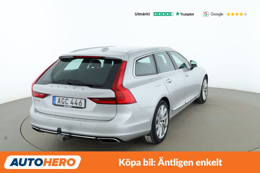 Bild 5 av Volvo V90 D5 Inscription AWD / VOC, Värmare, BLIS, 360