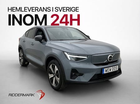Volvo C40 Recharge Plus Edition Pano Kamera Navi Adapt-fart BLIS Drag