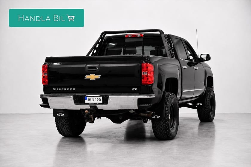 Bild 5 av Chevrolet Silverado 1500 Crew Cab 5.3 V8 4WD Hydra-Matic B-värm Taklucka Drag