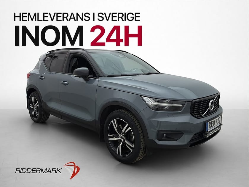 Bild 1 av Volvo XC40 D4 AWD R-Design H/K Pano Värmare 360° Drag