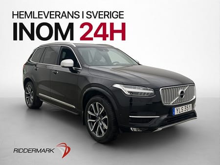 Volvo XC90 7-seater D5 AWD Inscription 7-Sit Pano HUD VOC Kamera Drag
