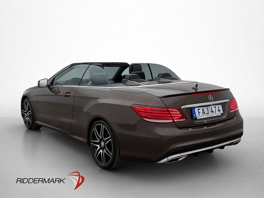 Bild 5 av Mercedes-Benz E 200 Cabriolet AMG Sport Bluetooth Elstolar