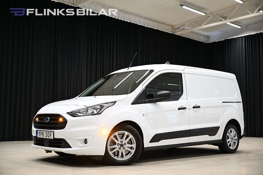 Bild 1 av Ford Transit Connect 210 LWB 100HK L2|Automat|Inredd|Dubbeldörr|Lågmil|Moms