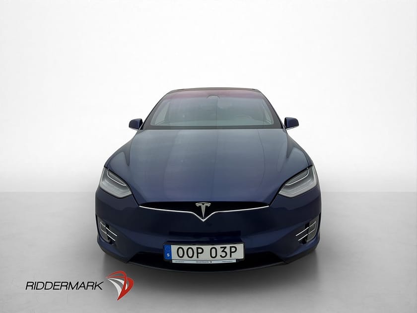 Bild 3 av Tesla Model X Long Range AWD 423hk Pano Adaptiv-Fart Drag