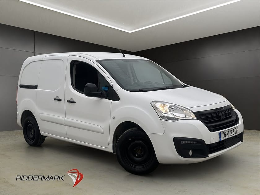 Bild 1 av Peugeot Partner Van Utökad Last 1.6HDi 99hk PDC V-Inredd Farthållare Moms