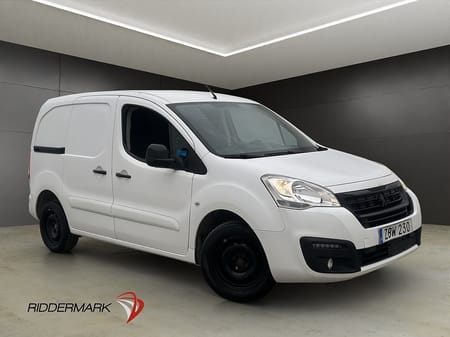 Peugeot Partner Van Utökad Last 1.6HDi 99hk PDC V-Inredd Farthållare Moms