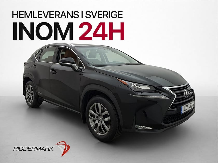 Bild 1 av Lexus NX 300h AWD 2.5 E-CVT 197hk Kamera Navi Skinn Drag