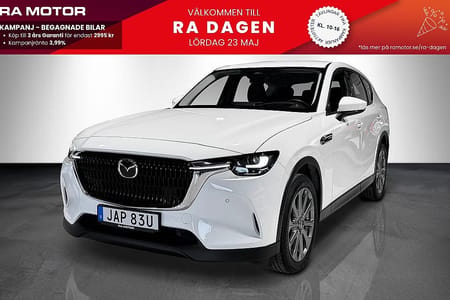 Mazda CX-60 PHEV Exclusive AWD Aut Nybilsgaranti NAV|HUD