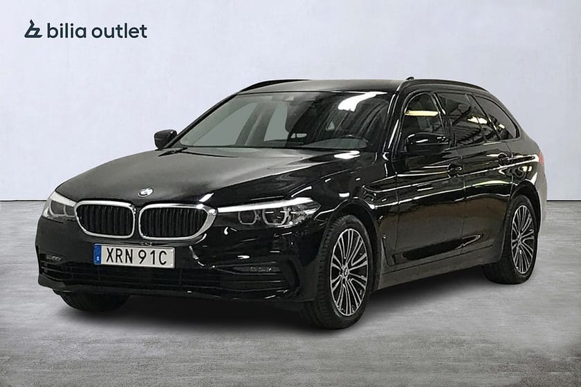 Bild 1 av BMW 520d Touring Steptronic Sport line 190hk Navi Drag B-kamera