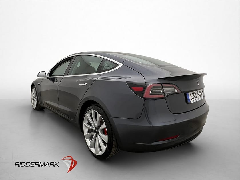 Bild 5 av Tesla Model 3 Performance Pano Kamera Navi Skinn Svensksåld