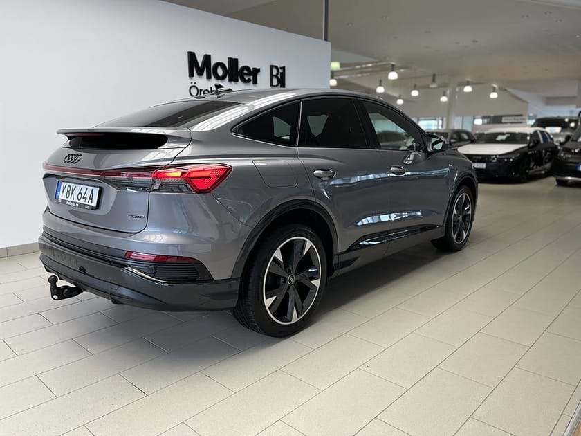 Bild 4 av Audi Q4 45 Sportback e-tron quattro Comfort, S Line 286hk