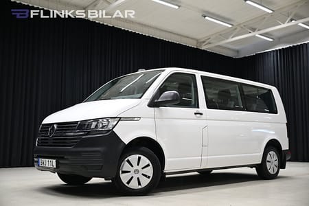 Volkswagen Caravelle DSG 150HK L2|9-Sits|GPS|Backkamera|Drag|Värmare|Leasbar