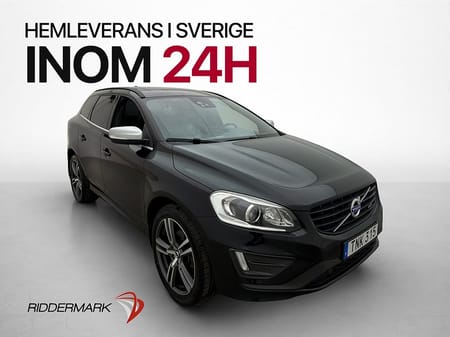 Volvo XC60 D4 AWD 215hk R-Design VOC Värm Pano Rattvärme