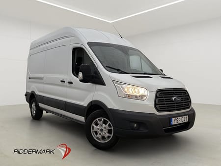 Ford Transit 350 L3H3 AWD 170hk Ny-Kamrem Värm Drag 2xDörrar