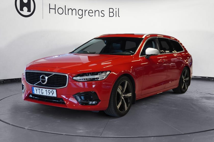 Bild 1 av Volvo V90 T4 Geartronic R-Design Automat Navi Panorama Dragkrok Värmare