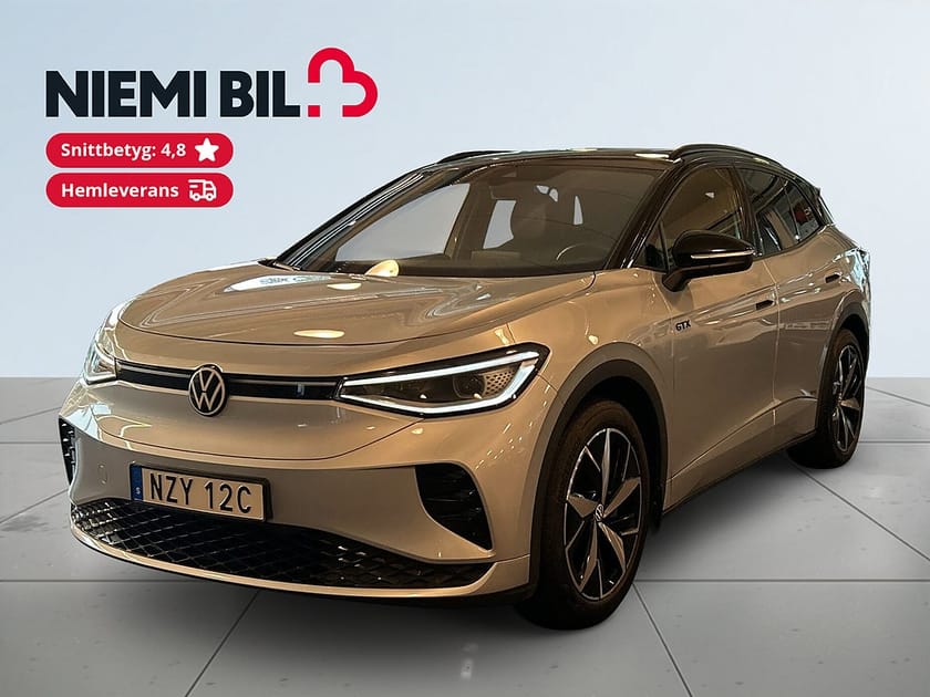 Bild 1 av Volkswagen ID.4 GTX Comfort Plus MOMS/SoV/Ad.Fhåll/Navi/Rattvärme/Vpump