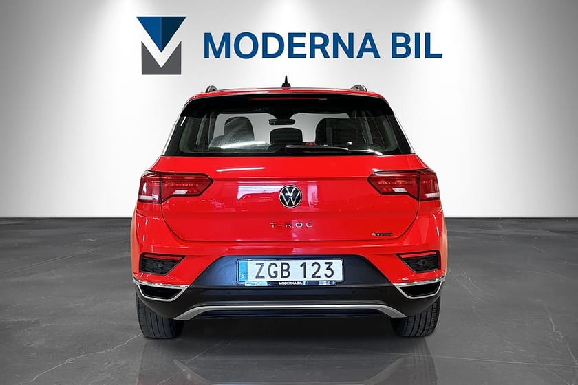 Bild 5 av Volkswagen T-Roc 2.0 TSI 190hk 4Motion Moms B-kamera Adaptiv CarPlay