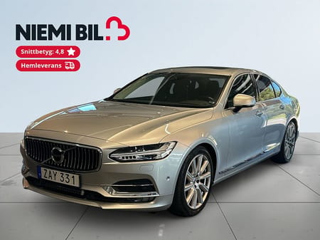Volvo S90 D4 AWD Inscription S&V-Hjul/Drag/M-värm/Kamera/Elstol