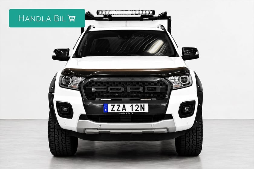 Bild 3 av Ford Ranger Dubbelhytt 2.0 Bi-Turbo 4x4 Hundkåpa Diff Moms Drag