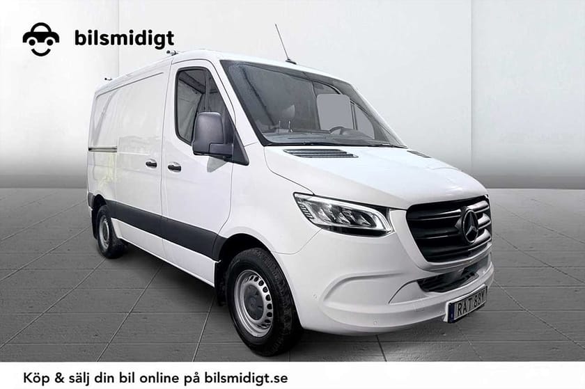 Bild 1 av Mercedes-Benz Sprinter 317 CDI RWD Panel Van Aut Drag Inredd 360° 3sits Läder 170hk