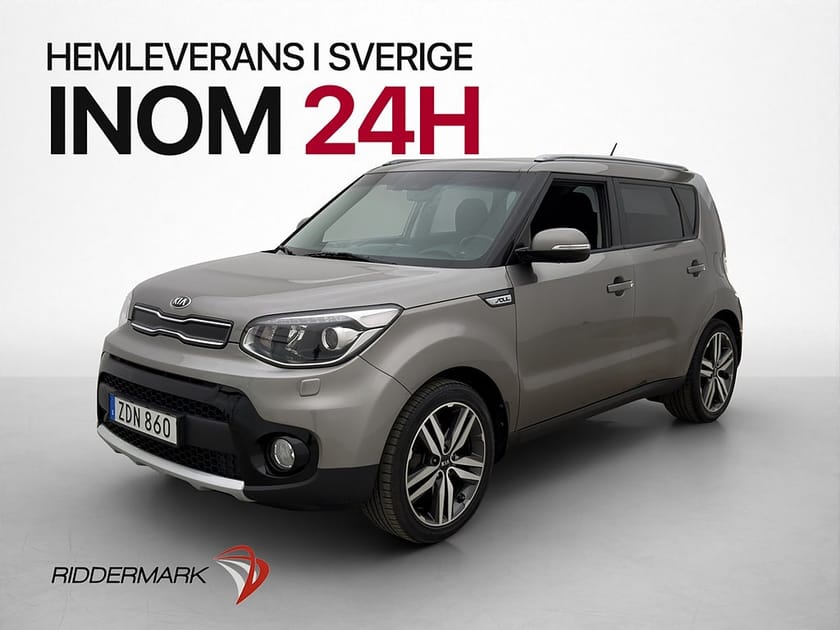 Bild 1 av Kia Soul 1.6 GDI 132hk Värm Kamera Navi Rattvärme 1-Brukare