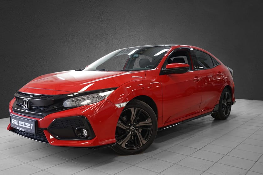 Bilde 1 av Honda Civic 5-dørs Sport+ 1.5i-VTEC 182hk Automat | Soltak | CarPlay +++