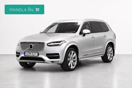 Volvo XC90 D5 AWD Inscription D-värm Skinn VOC Adaptivf Navi