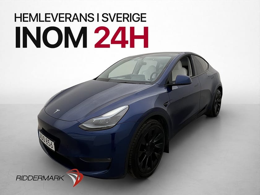 Bild 4 av Tesla Model Y Long Range AWD Ljus Interiör Drag Pano Moms AP