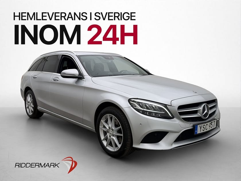 Bild 1 av Mercedes-Benz C 220 T d 4MATIC 4M Avantgarde Drag Kamera Värmare