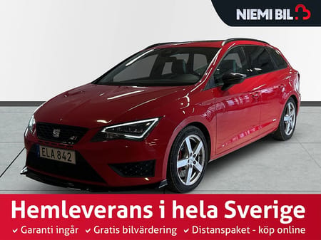 SEAT León Cupra ST 2.0 TSI 290hk S&V-däck Navi Panorama CarPlay/Auto